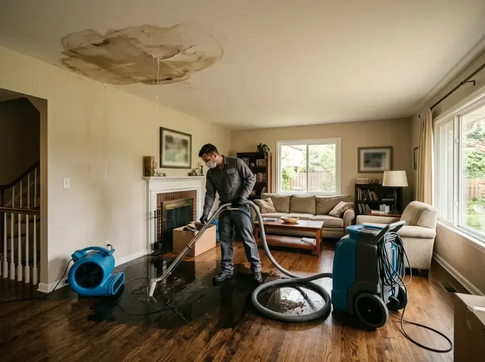 attic-pipe-burst-ceiling-drip-008 — frequently asked questions, Water Damage Restoration & Carpet Care in Verdigris, OK